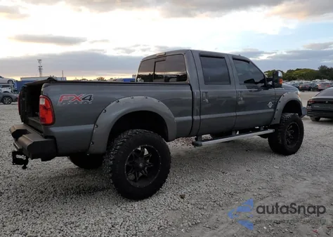 2015 Ford F250 Super Duty из США, поврежденный, VIN 1FT7W2BT3FEB68341